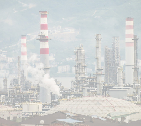 Industrial oil and gas environment