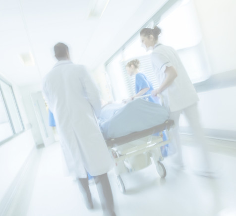 Hospital corridor